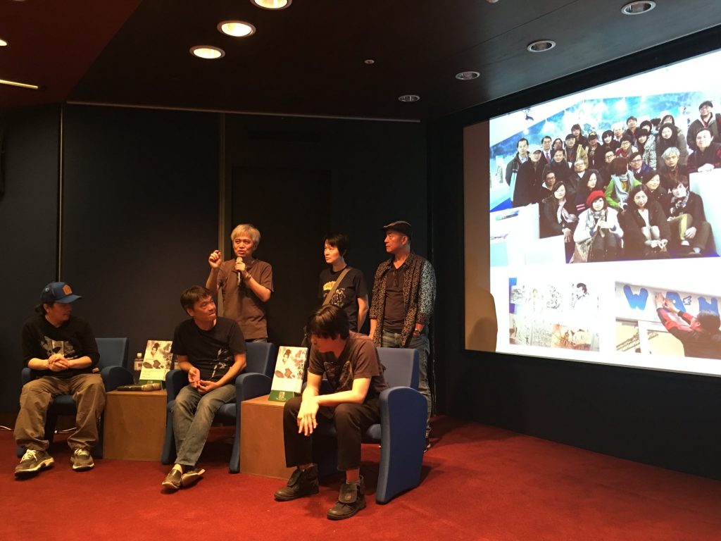 2012年和鄭問一起去安古蘭漫畫展的一些漫畫家。