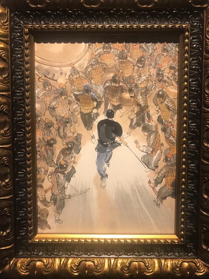 刺客列傳裡的一個場面。