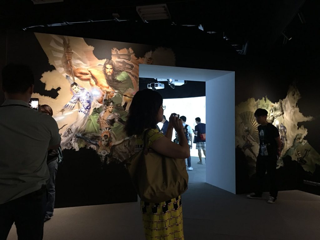 展場的另一角。