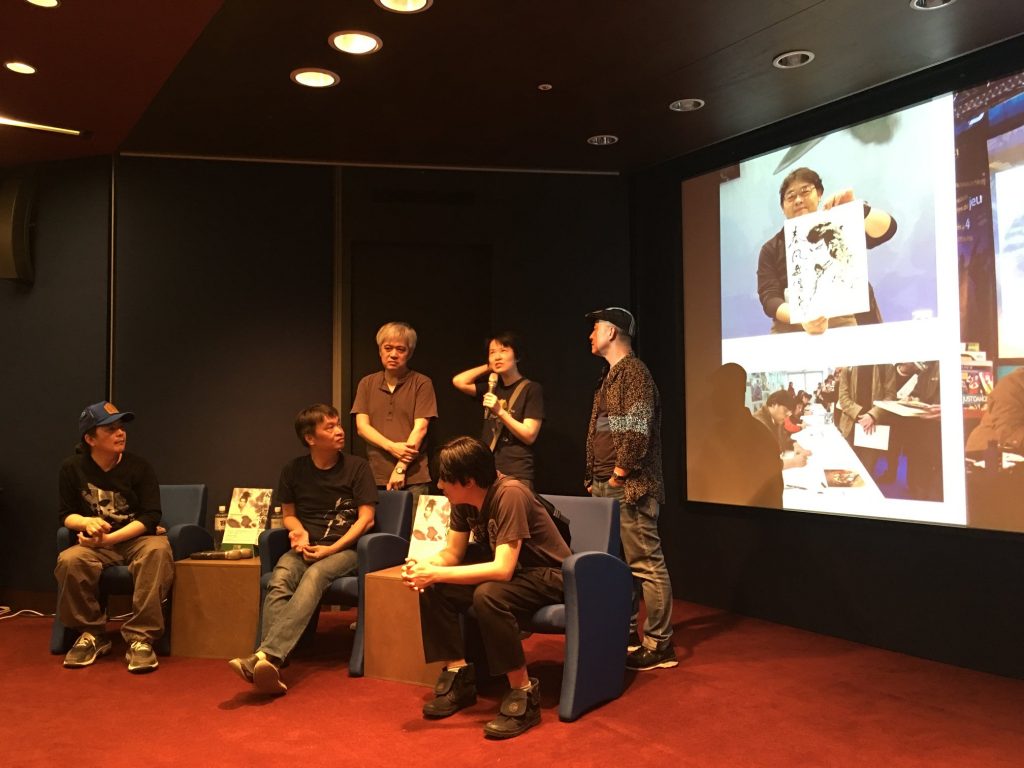 陳淑芬在回憶一次在香港書展和鄭問的相遇。